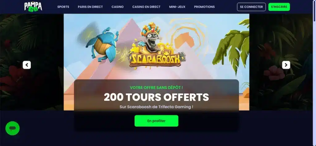PampaGo Casino : notre avis 1 pampago bonus sans depot