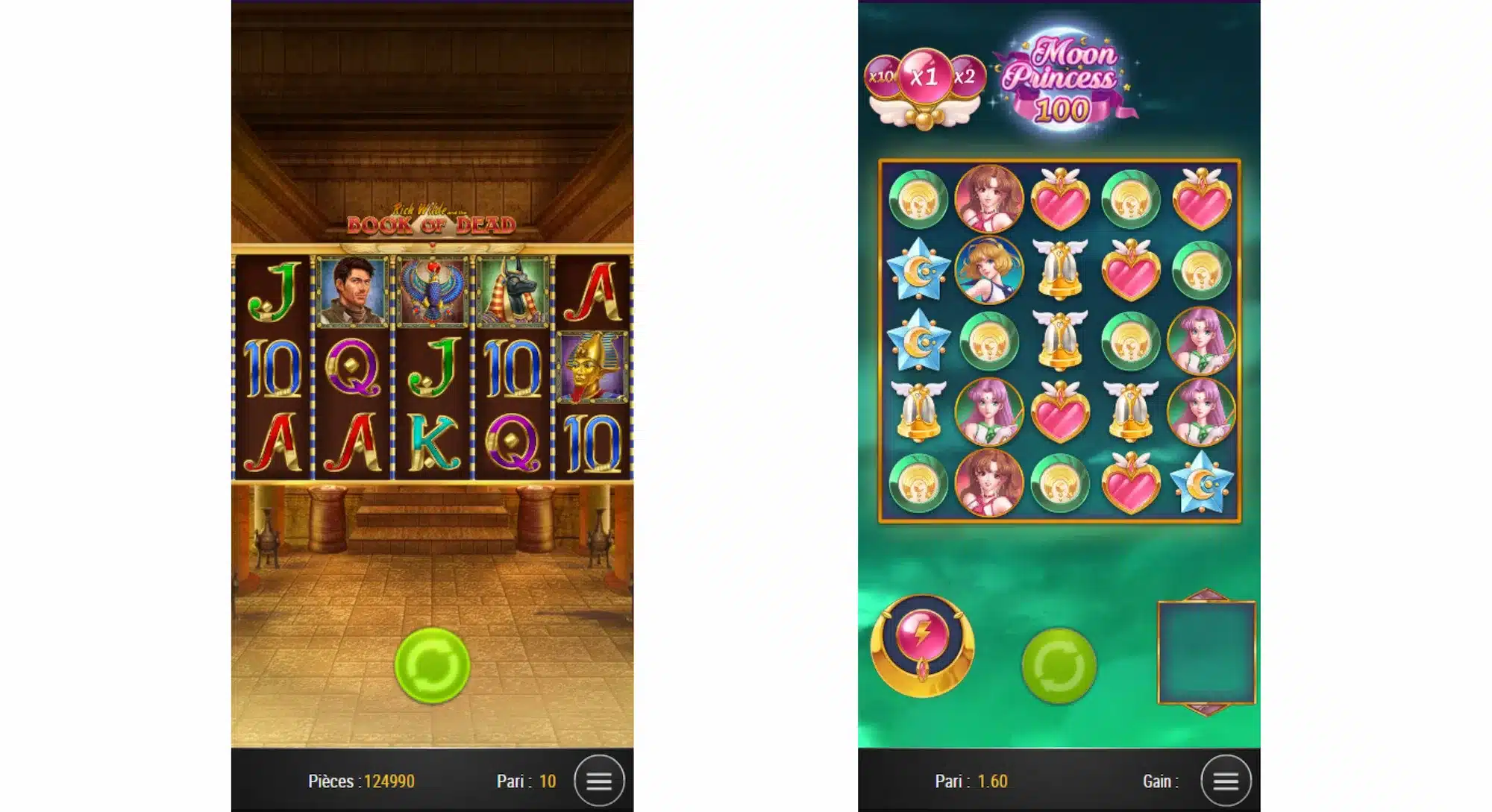 play'n go sur mobile