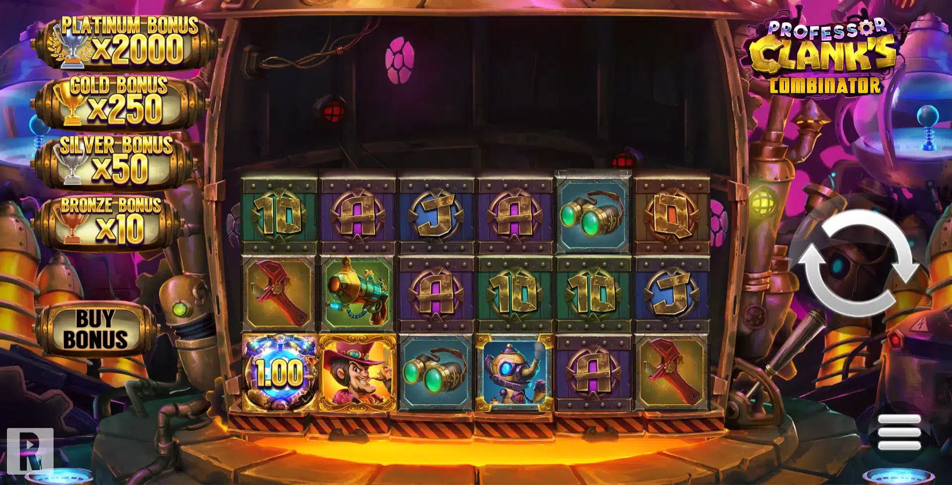 professor clank's combinator