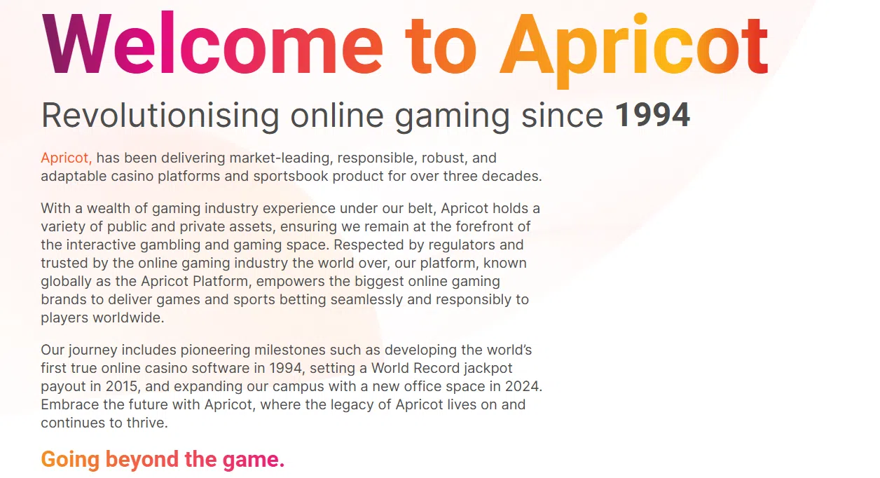 que dire de microgaming apricot