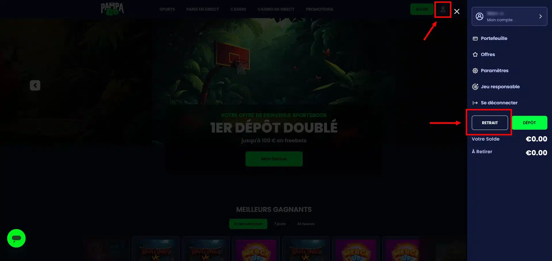 PampaGo Casino : notre avis 19 retraits sur pampago