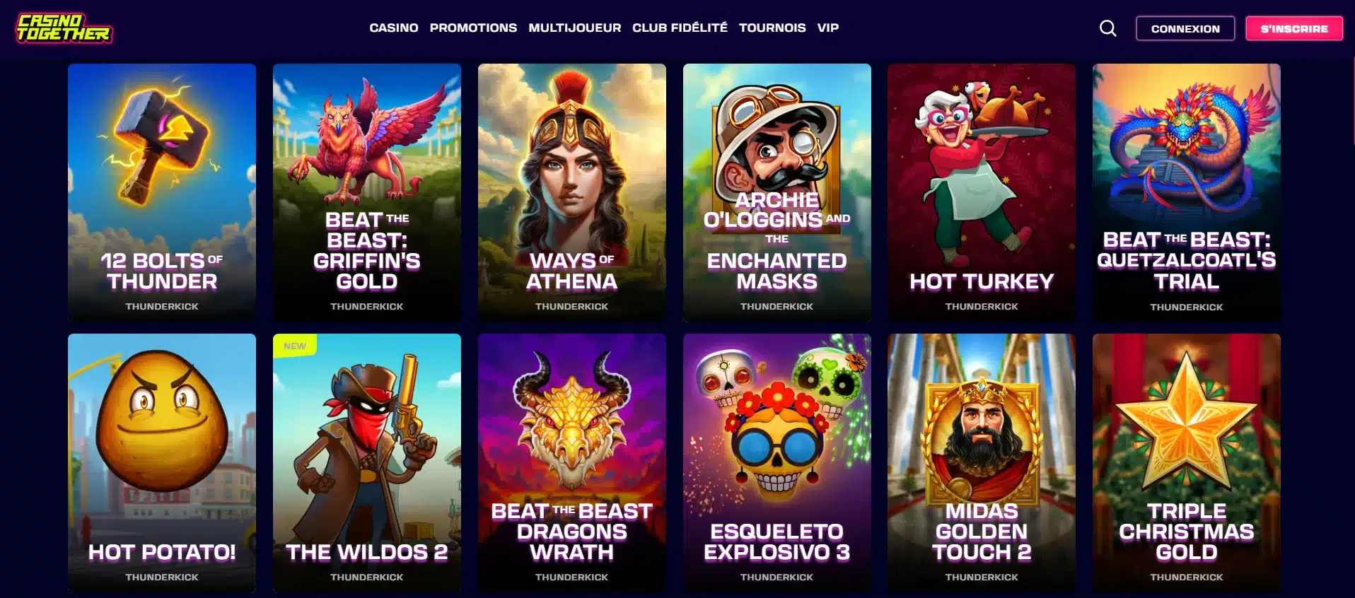 thunderkick sur casino together