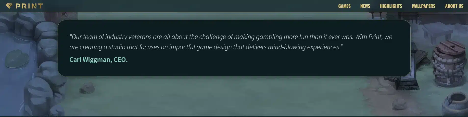 type de jeux de print studios