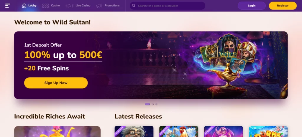 Wild Sultan Casino