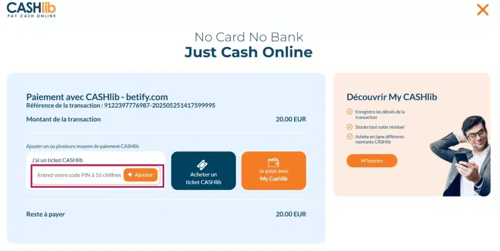 Les meilleurs casinos en ligne pour déposer avec cashlib 42 Code PIN à 16 chiffre