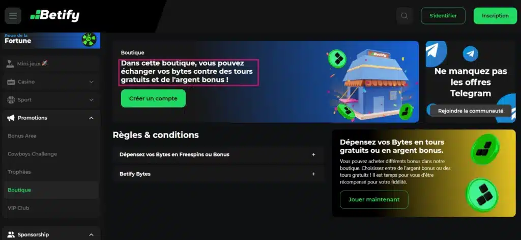 Les meilleurs casinos avec Free Spins (tours gratuits) 18 Freespins sans dépôt sur Betify