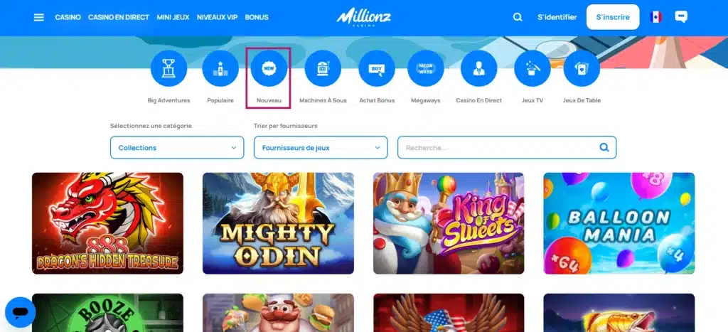 Les meilleurs casinos avec Free Spins (tours gratuits) 26 Les nouveautés sur Millionz