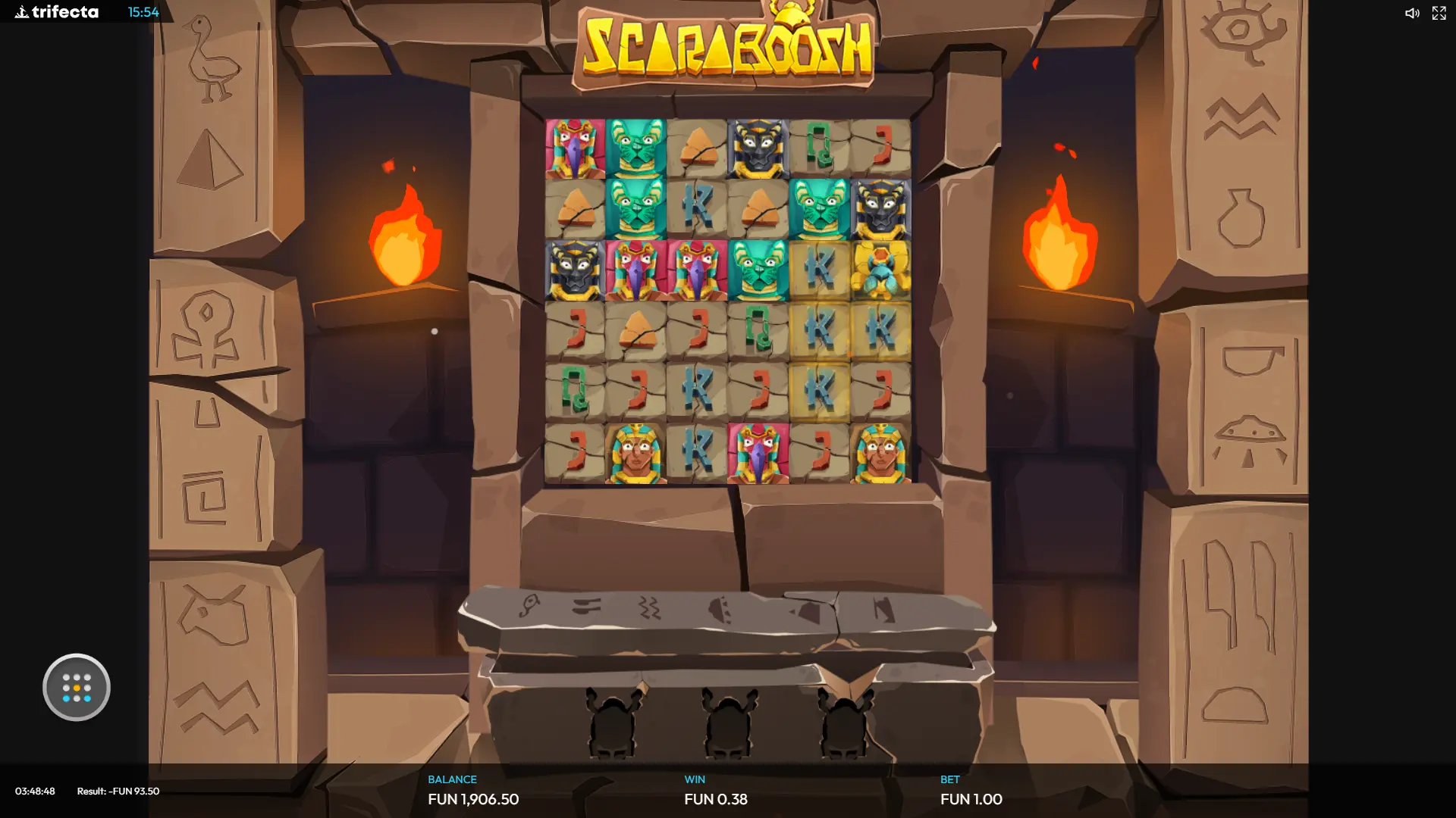 Machine à sous Scaraboosh : Jouez gratuitement 4 clusters sur scaraboosh