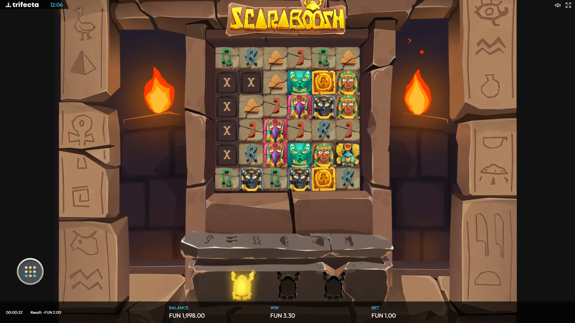 Machine à sous Scaraboosh : Jouez gratuitement 5 multiplicateurs sur scaraboosh