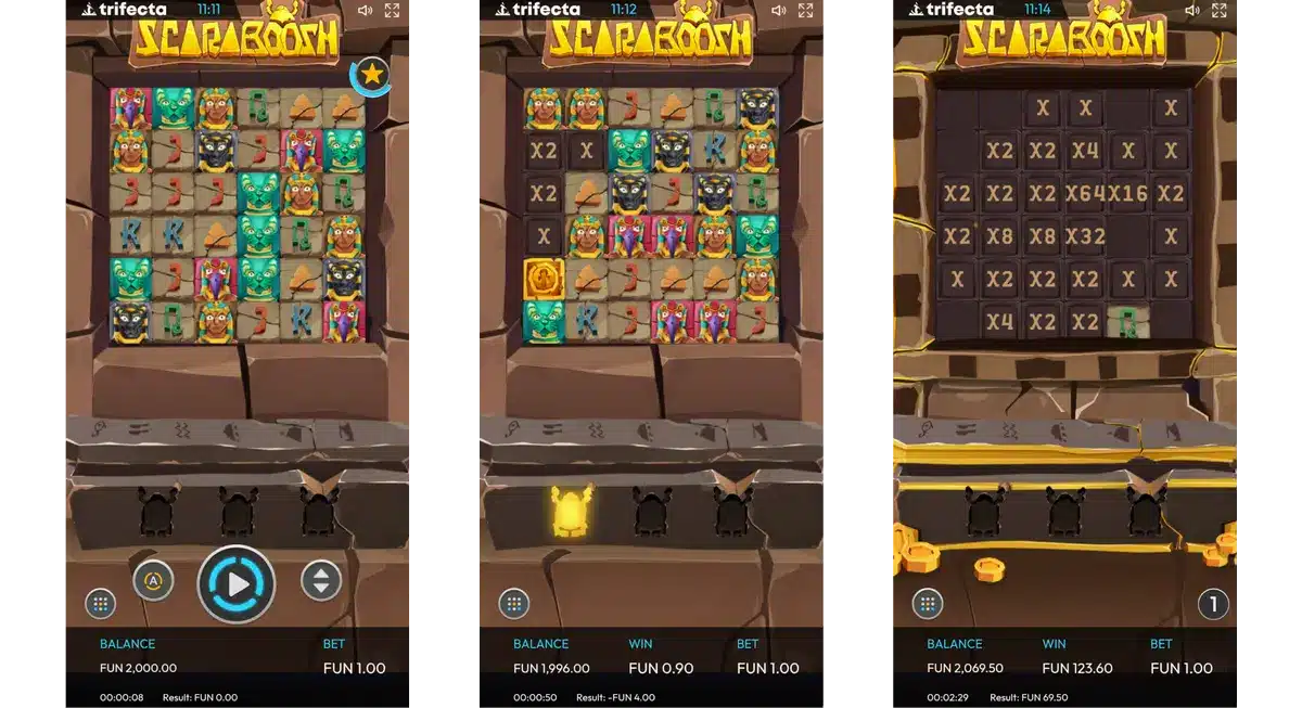 Machine à sous Scaraboosh : Jouez gratuitement 11 scaraboosh sur mobile