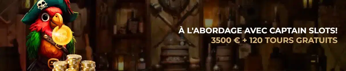 Captain Slots Casino : Notre avis 2 bonus de bienvenue de captain slots