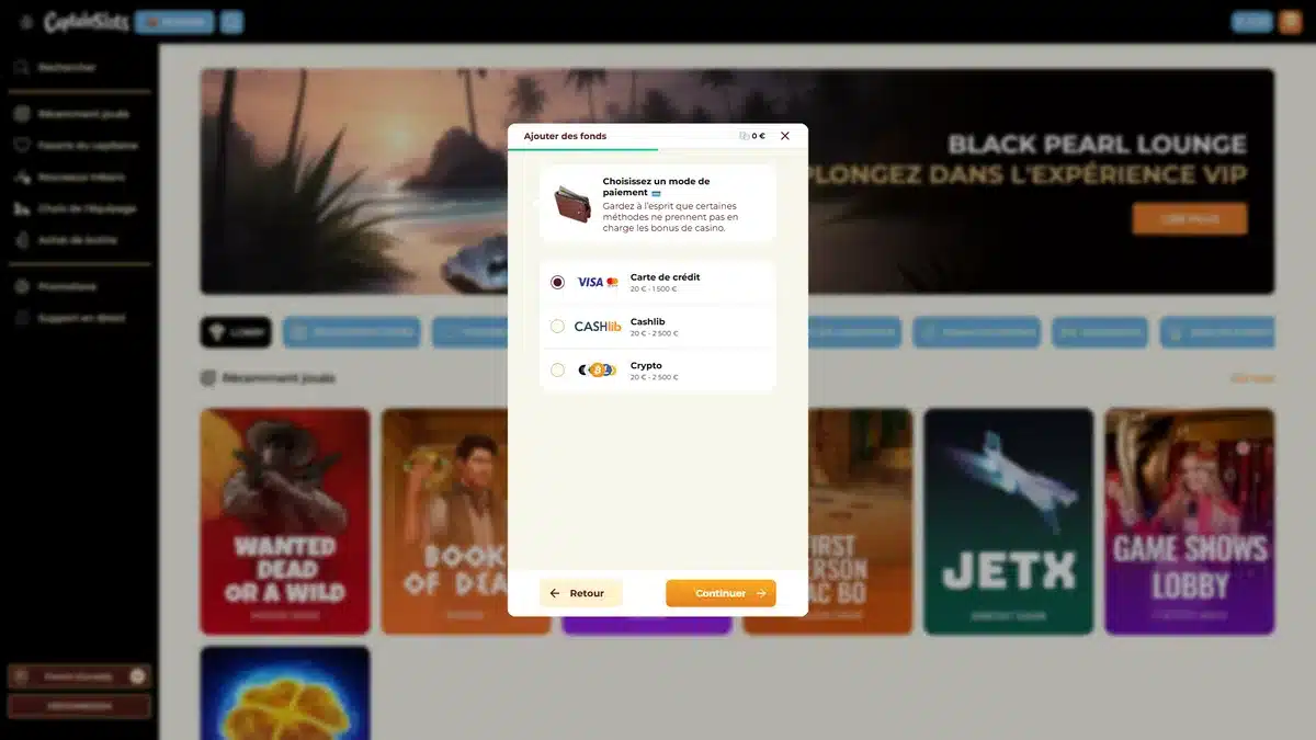 Captain Slots Casino : Notre avis 14 dépôt sur captain slots 4