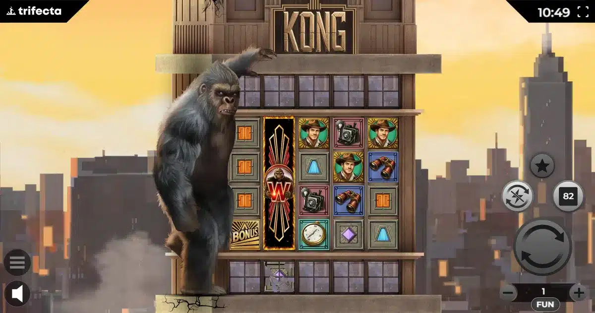 Machine à sous Kong : Jouez gratuitement 8 expander wild sur kong