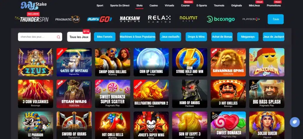 Meilleur casino en ligne au monde (2025) : Top 10 des sites fiables 4 MyStake