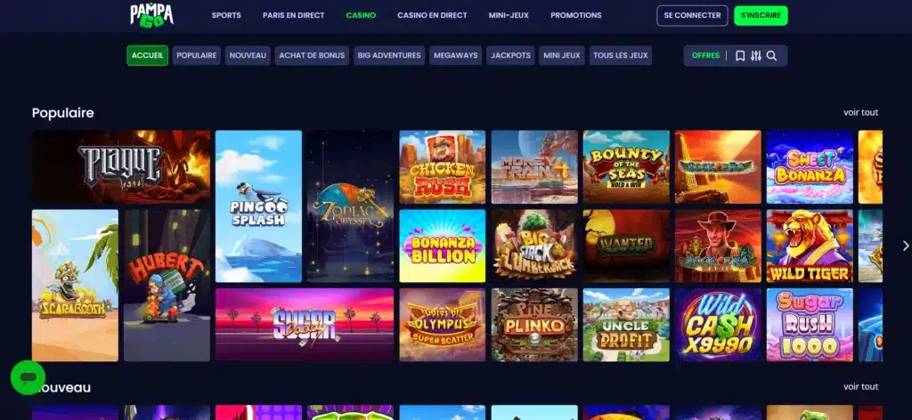 Meilleur casino en ligne au monde (2025) : Top 10 des sites fiables 2 Pampago