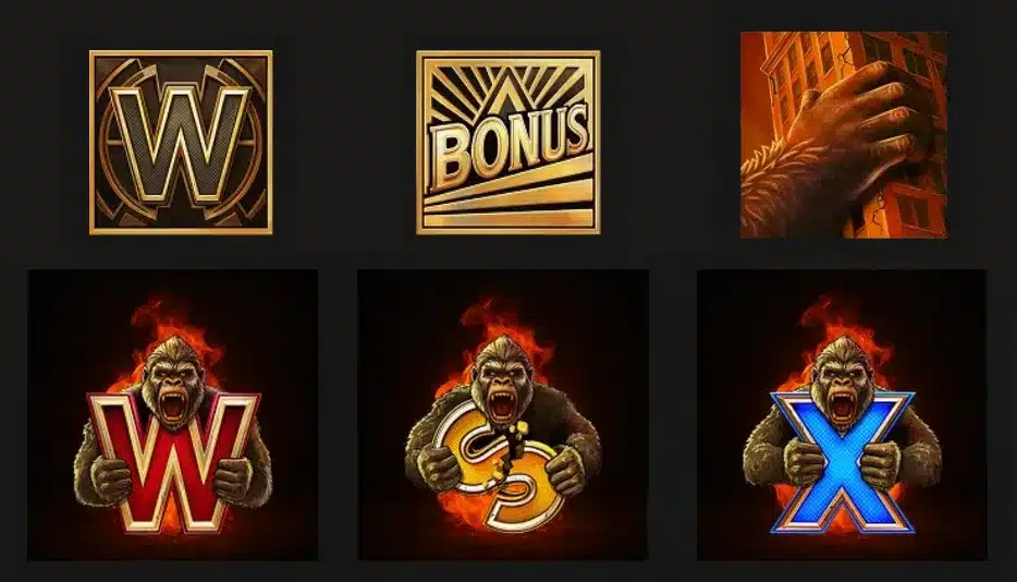 Machine à sous Kong : Jouez gratuitement 5 symboles spéciaux de kong