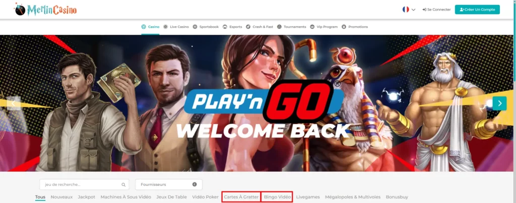 Merlin Casino : notre avis 13 autres jeux sur casino merlin