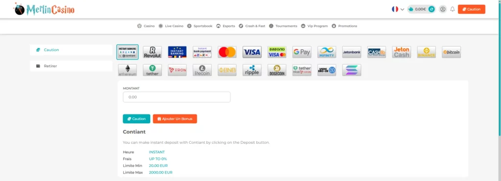 Merlin Casino : notre avis 17 dépôt sur merlin casino 2