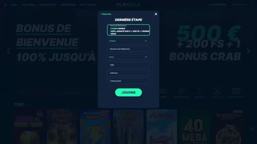 PlayZilla Casino : notre avis 24 inscription sur playzilla 4