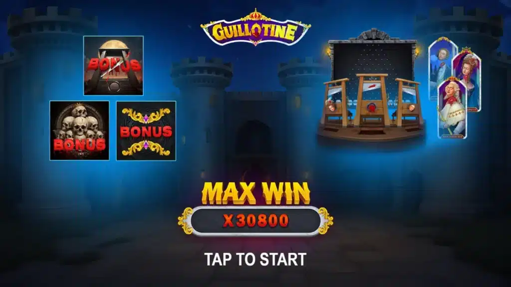 Machine à sous Guillotine : Jouez gratuitement 17 max win de guillotine Trifecta Gaming