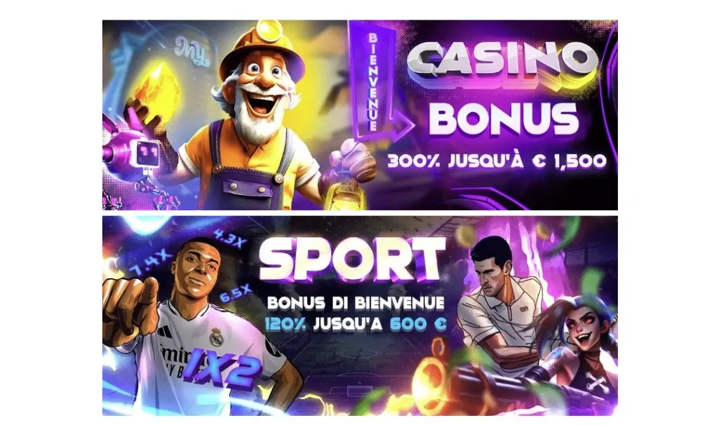 Bonus de bienvenue casino pour jouer en ligne 5 Mystake casino bonus de bienvenue