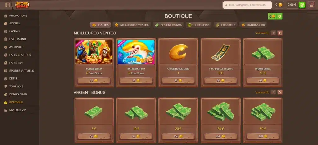 Stone Vegas : notre avis 2025 12 Stone Vegas Casino boutique