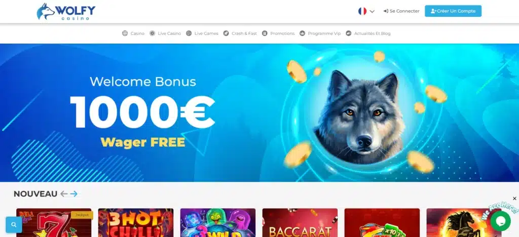 Les meilleurs casinos en ligne pour déposer avec cashlib 19 Wolfy Casino