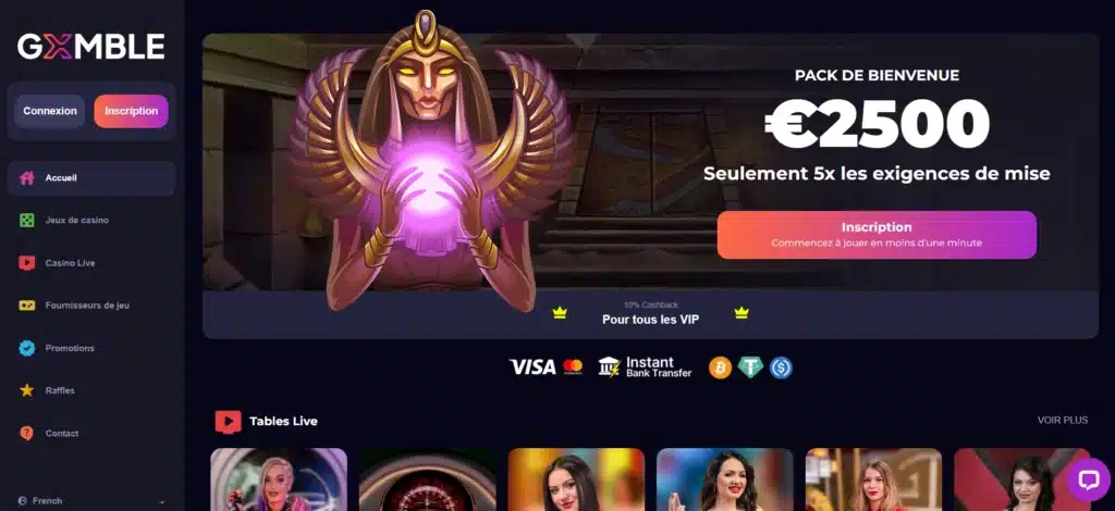 Les bonus des casinos en ligne 8 Gxmble bonus casino