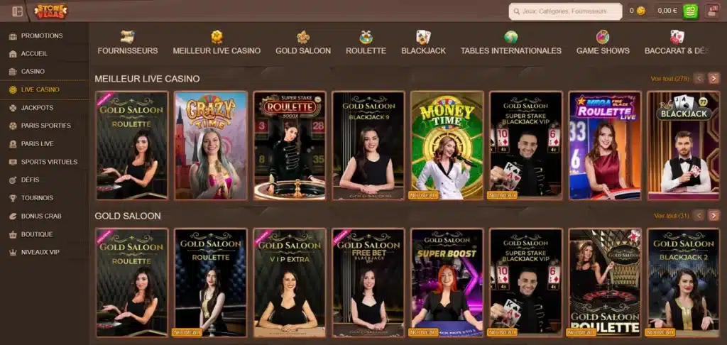 Stone Vegas : notre avis 2025 17 Live casino Stone Vegas