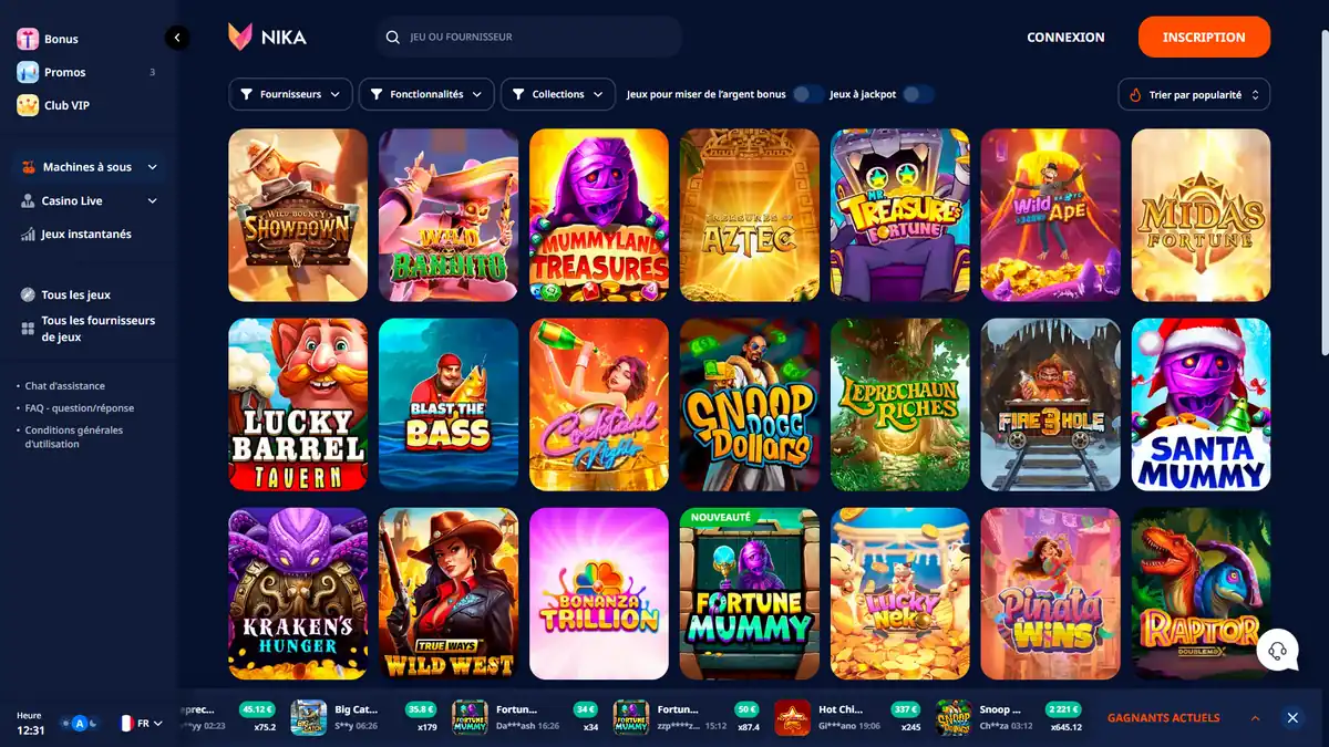 Meilleur casino en ligne au monde (2025) : Top 10 des sites fiables 5 machines à sous sur nika casino