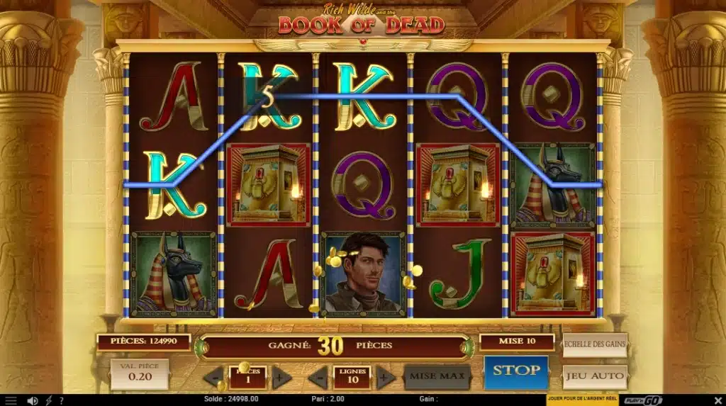 Les meilleurs jeux de casino 14 Book of Dead machine à sous Play'n Go