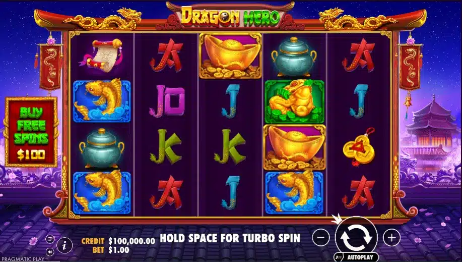 Dragon Hero 9 Dragon Hero slot : RTP et volatilité
