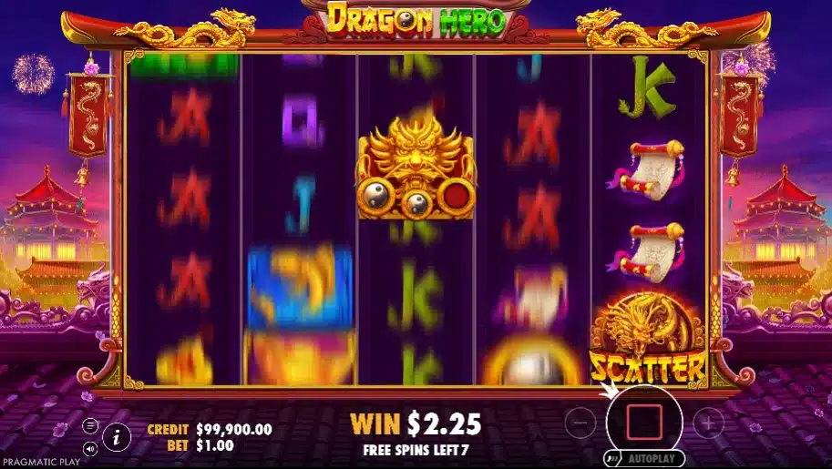 Dragon Hero 5 Dragon Hero slot : super wilds