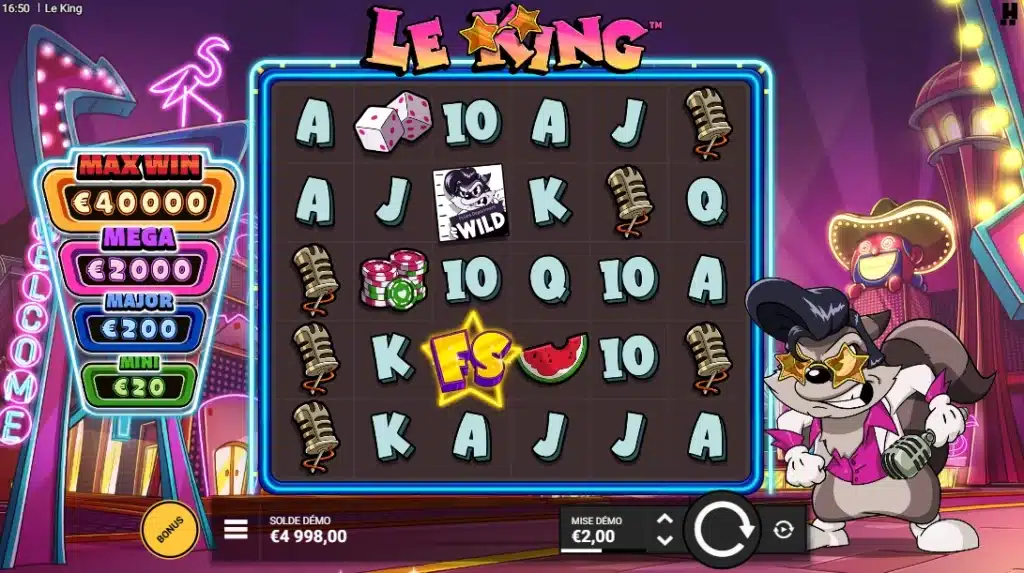 Les meilleurs jeux de casino 15 Le King machine à sous Hacksaw Gaming