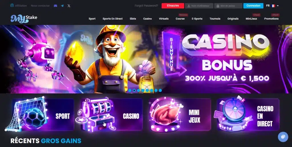 Les moyens de paiements disponibles sur les casinos en ligne 8 MyStake méthode de paiement casino