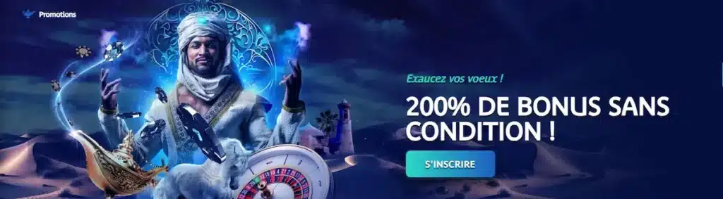 Casino sans wager : les meilleurs bonus casino en ligne 1 Prince Ali Casino bonus sans wager